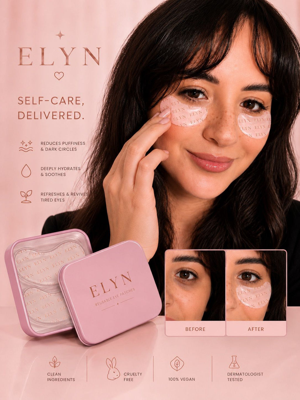 ELYN Reusable Eye Patch Ritual Set